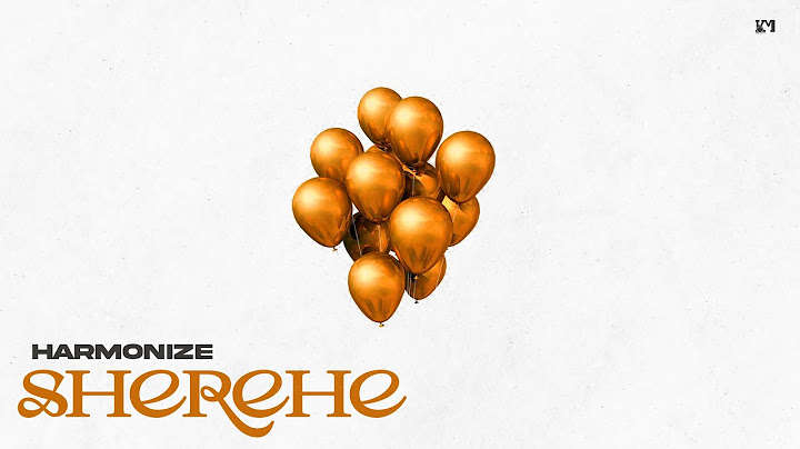 Harmonize - Sherehe (Official Lyrics Audio)
