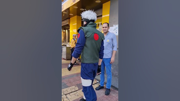 عاجل ظهور كاكاشي من انمي ناروتو شيبودن بالإسكندرية
