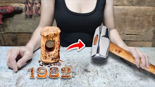 Restoration a Rusty 1982 Hammer – Back to Life Like Brand New!