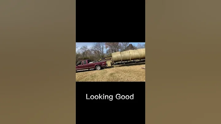 Hauling Hay #farmer #shorts #ls