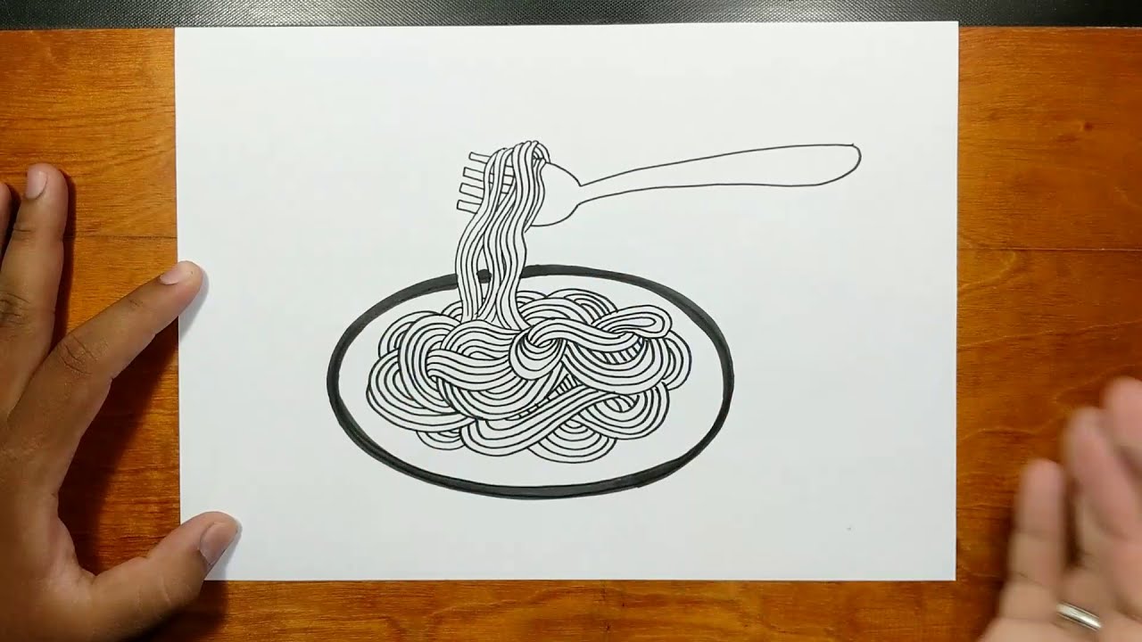 How to Draw Noodles  HelloArtsy