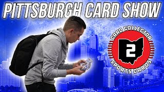 2 SPORTS CARD SHOWS IN ONE DAY  Pittsburgh Card Show Vlog
