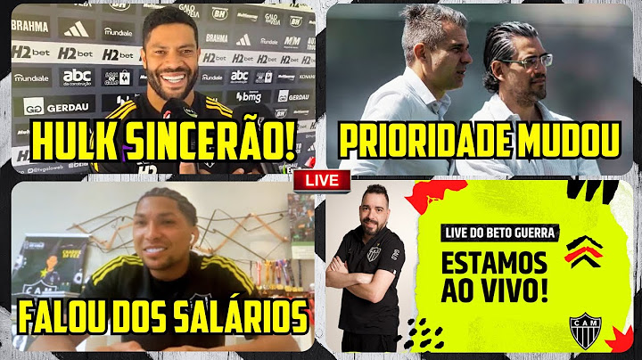 🔥 PRIORIDADE NO GALO MUDOU 🎙 RONY REVELA SOBRE SALÁRIOS 😱 HULK SINCERÃO 🔴 LIVE