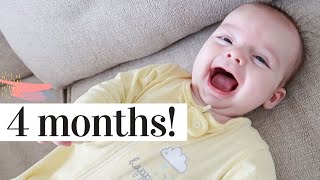 4 MONTH BABY UPDATE | TEETHING, SLEEPING, ANSWERING YOUR QUESTIONS!