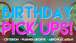 Criterion Collection, Warner Archive, Arrow Academy: Birthday Pick Ups!