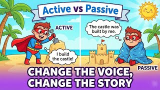 Active vs Passive — Change the Voice, Change the Story