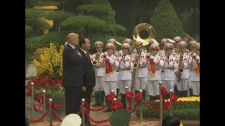 HISTORIC: President Donald Trump is Welcomed to Vietnam in Historic Ceremony