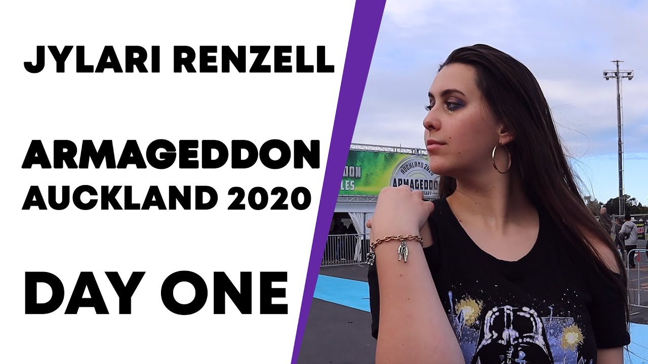 Auckland Armageddon Expo 2020 Day One - Jylari Vlog