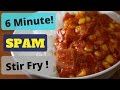 Easy Spam Stir fry!