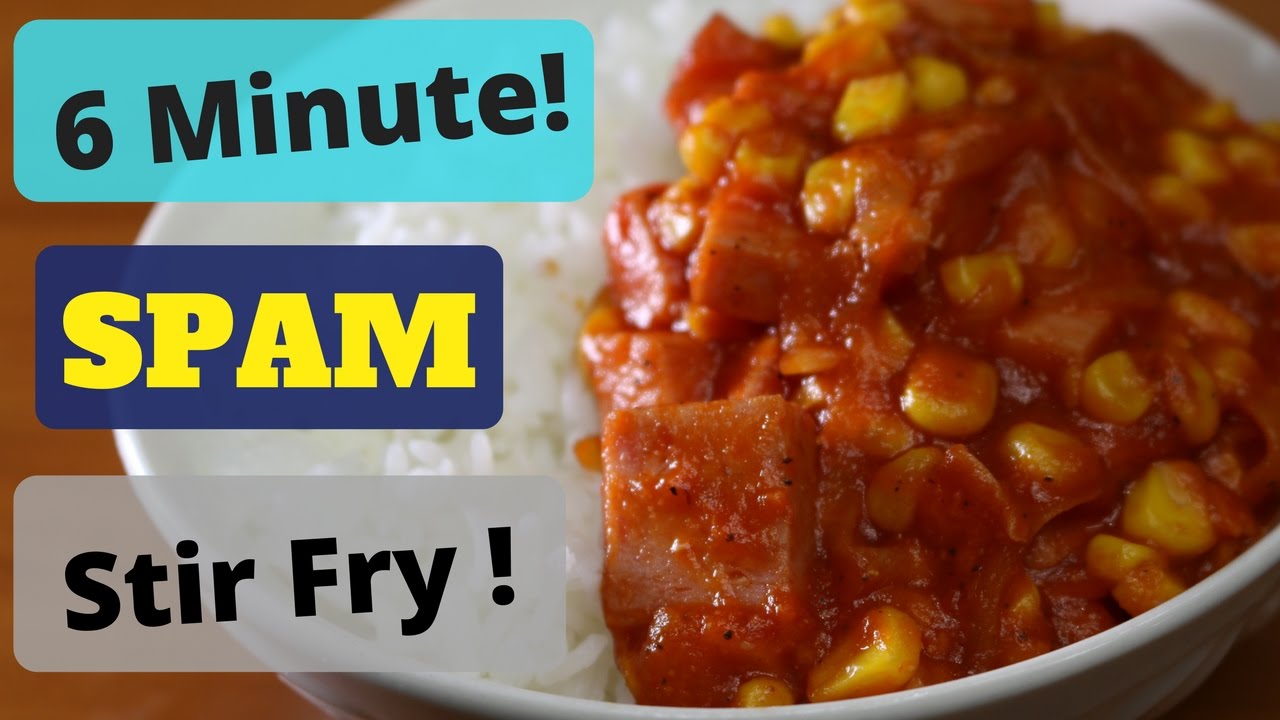Easy Spam Stir fry! YouTube