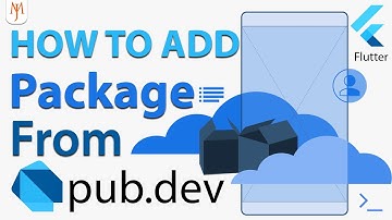 Flutter Tutorial - Add Package From Pub.dev [2021] (http)