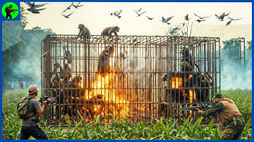 How Do Farmers Use Traps To Deal With Millions Of Invasive Monkeys | Farming Documentary