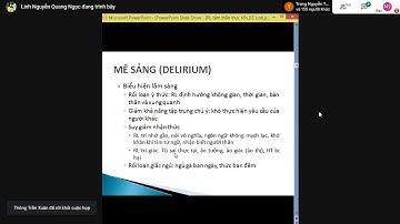 Các rối loạn tâm thần thực tổn YDH