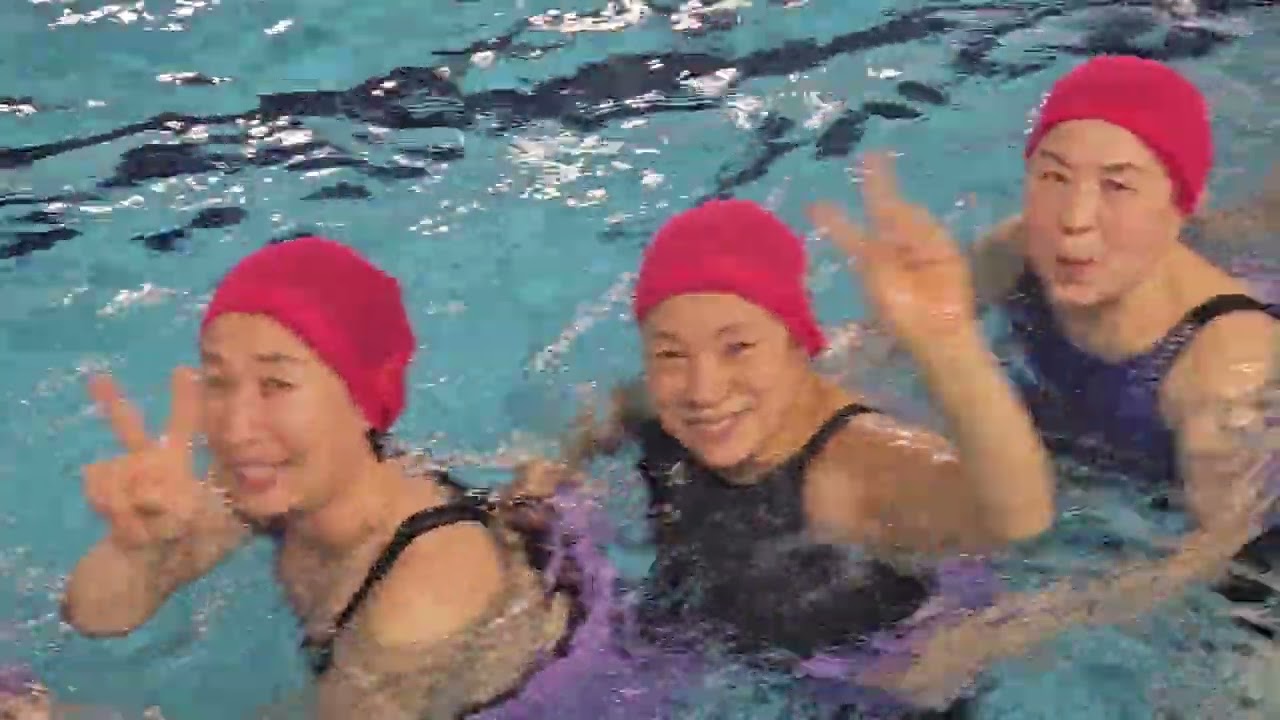 Aquatic exercise DEEP TRAINING 수심130-140