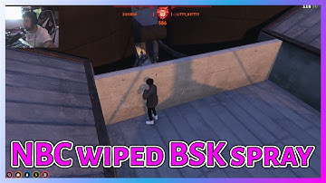 NBC Wiped BSK Spray During Event | NoPixel GTA RP