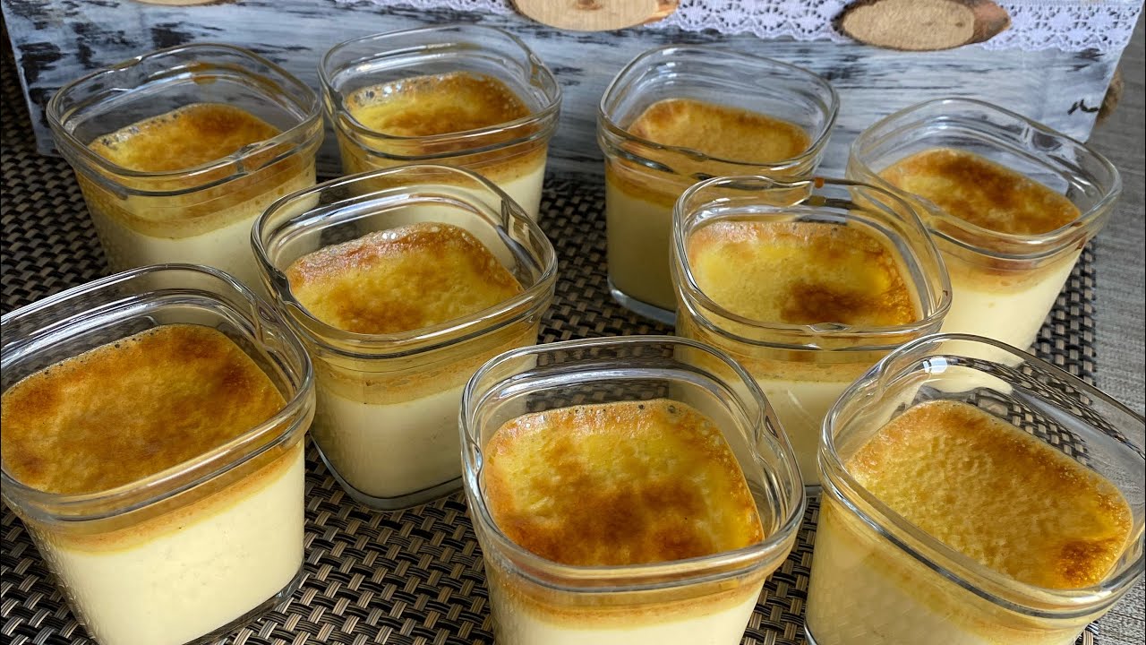 Œufs au lait au thermomix