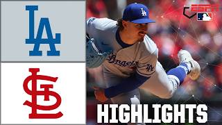 Los Angeles Dodgers vs. St. Louis Cardinals | Full Game Highlights | ESPN MLB