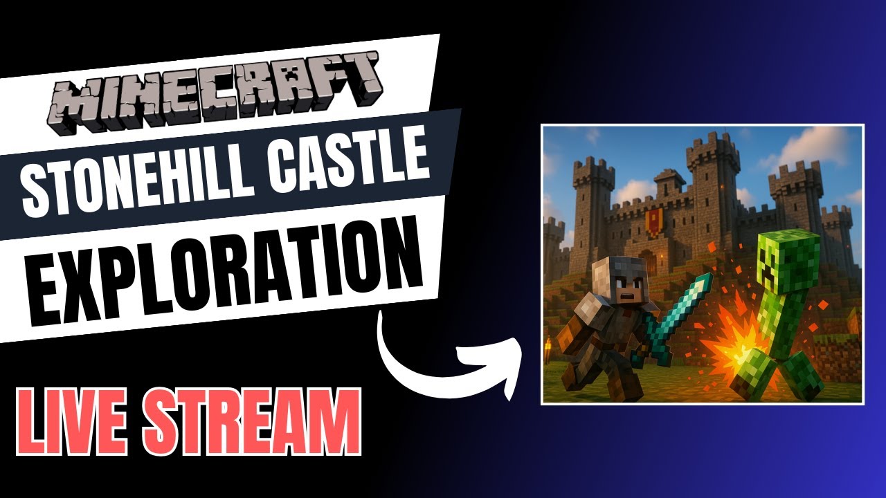 MINECRAFT STONEHILL CASTLE MAP EXPLORATION - YouTube