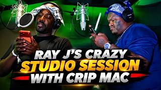 Ray J's CRAZY Studio Session With Crip Mac