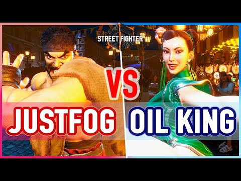 SF6 🔥 Justfog (Ryu) vs Oil King (Chun-Li) 🔥 Street Fighter 6