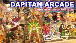 CHRISTMAS DECOR @|| DAPITAN ARCADE || WALKING TOUR 2025 || MANILA, PHILIPPINES (4K)