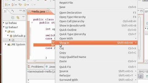 java tutorial - 10 - Switch Statement - تعلم البرمجة بلغة جافا