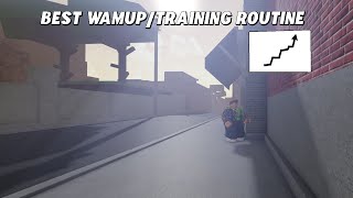 BEST warmup/training routine for DaHood | Aimlabs