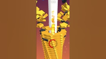 stack ball 🏀 3D games fast level up videos #shorts #youtubeshorts #stackball @GameKing-mytv