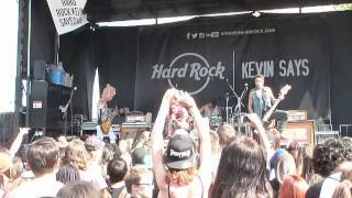 Icon For Hire Rock and Roll Thugs Vans Warped Tour Toronto July 4 2014