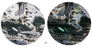 Virtual Microscope: Γλαυκοφανής, Τάλκης / Glaucophane, Talc