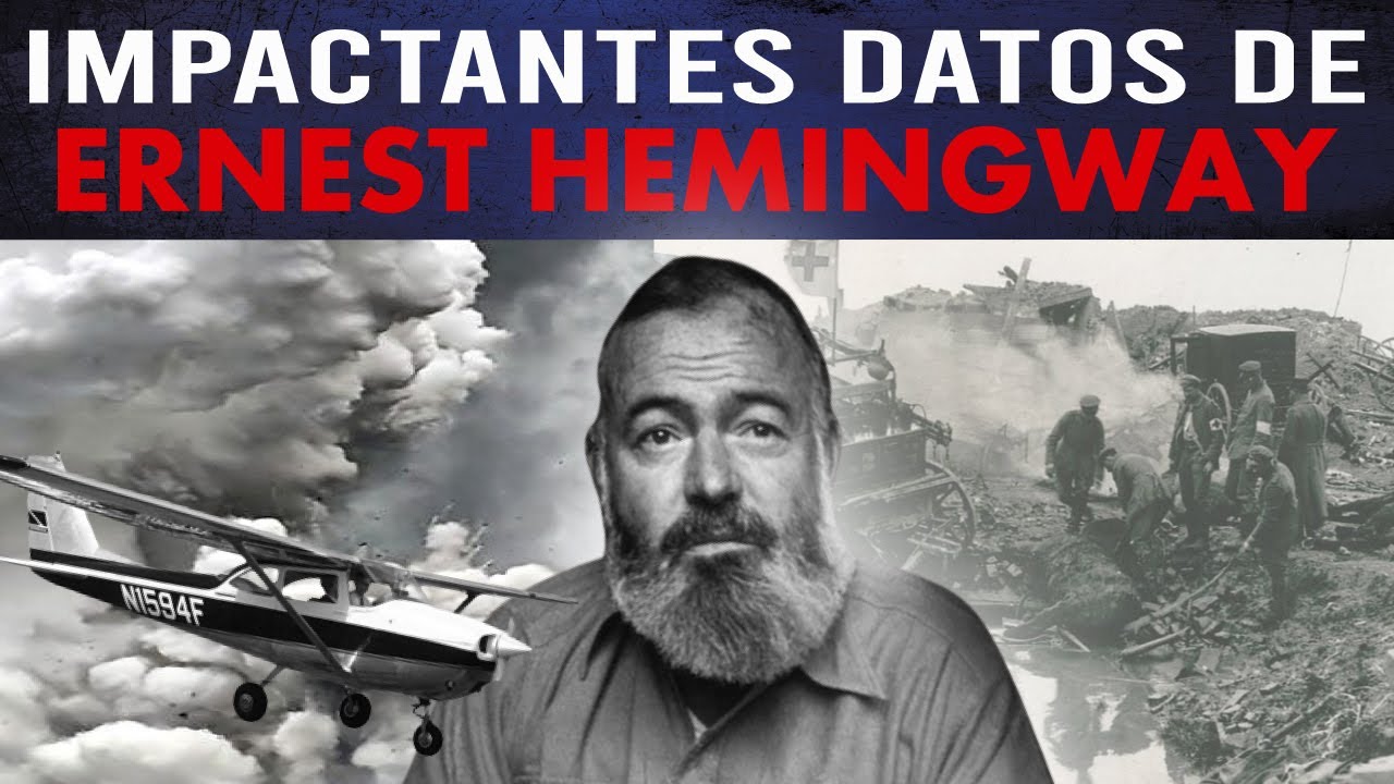 20 aspectos OSCUROS y ESCALOFRIANTES de Ernest Hemingway