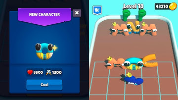 MERGE ALPHABET LORD RUN Merge Battles GamePlay - Android Part 5