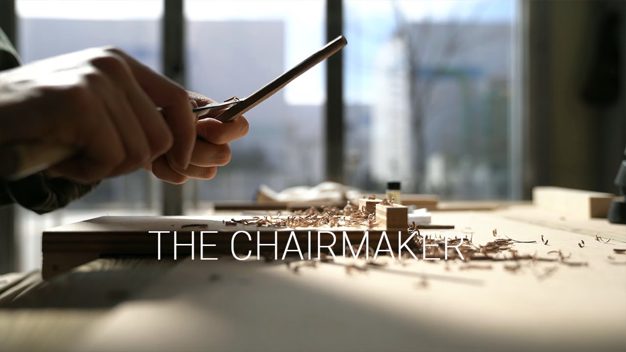 THE CHAIRMAKER 이런 날, 집에서 천천히ㅣ 우드카빙 ASMR Carving a Wooden Chopsticks ...