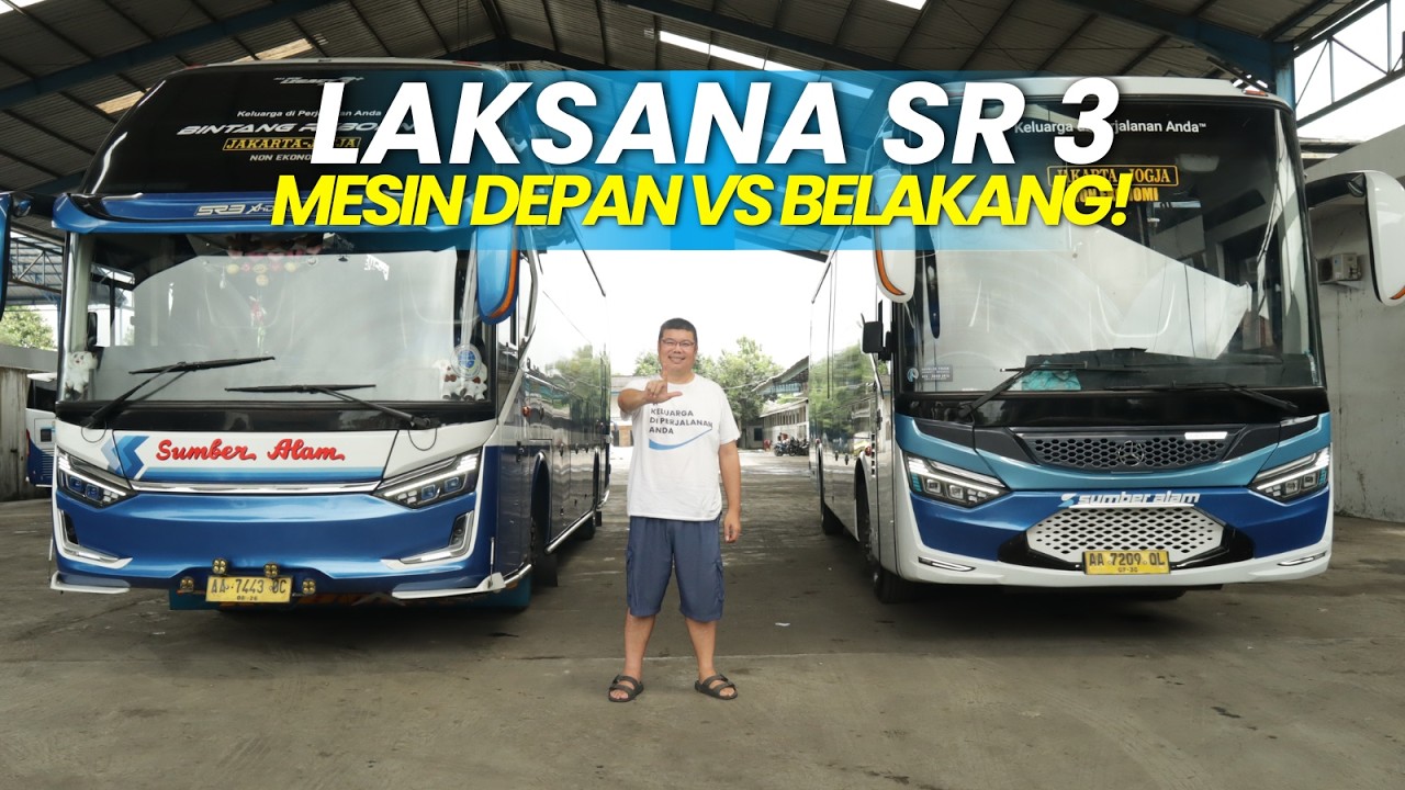LEBIH BAGUS MANA? | LAKSANA SR 3 MESIN DEPAN & BELAKANG
