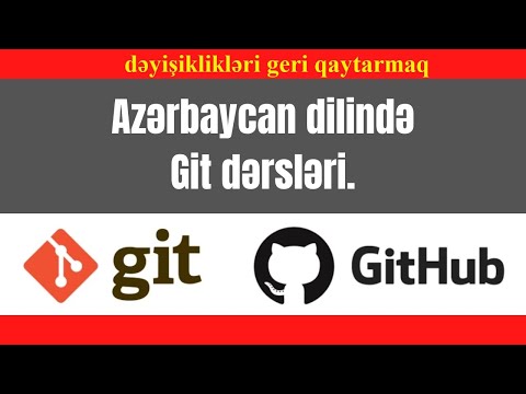 Video: Git reset dəyişiklikləri silirmi?