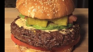 Juicy Lucy Cheese Burger My Way!