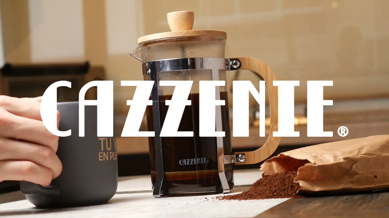 Cazzenie - Prensas Francesas para café y té. Prensa Francesa para cafe.  Frech Press Coffe at Home. - YouTube