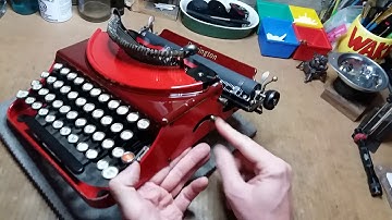 HOW TO USE YOUR NEW OLD TYPEWRITER - a guide to the Remington Portable family