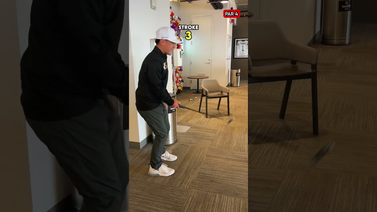Office Golf with Jaden Soong (Par 4)