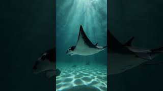 Eucalyptus Sea &amp; Manta: Fluid Swim | Mar Eucalipto &amp; Manta: Nado Suave | 尤加利海藍 &amp; 蝠魟: 柔游之姿