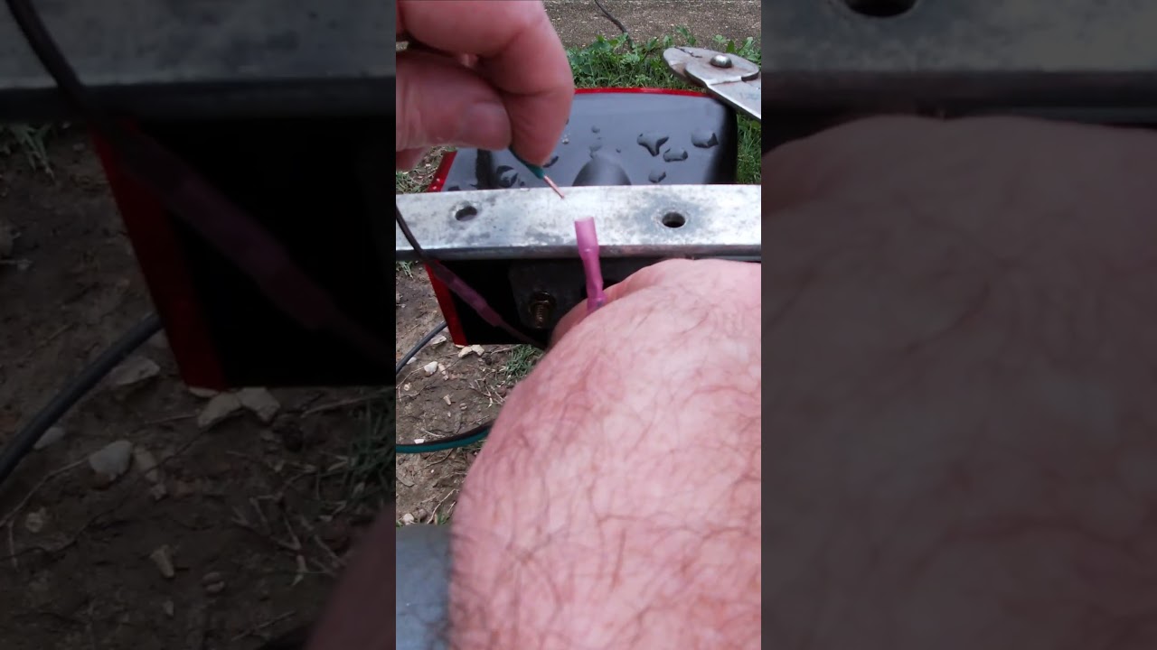 How to waterproof butt splice connectors trailer lights 