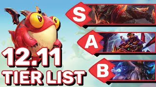 My Strategy & Tierlist For Climbing Patch 12.11 | TFT Guide Teamfight Tactics
