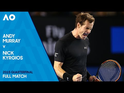 Andy Murray v Nick Kyrgios Full Match | Australian Open 2015 Quarterfinal