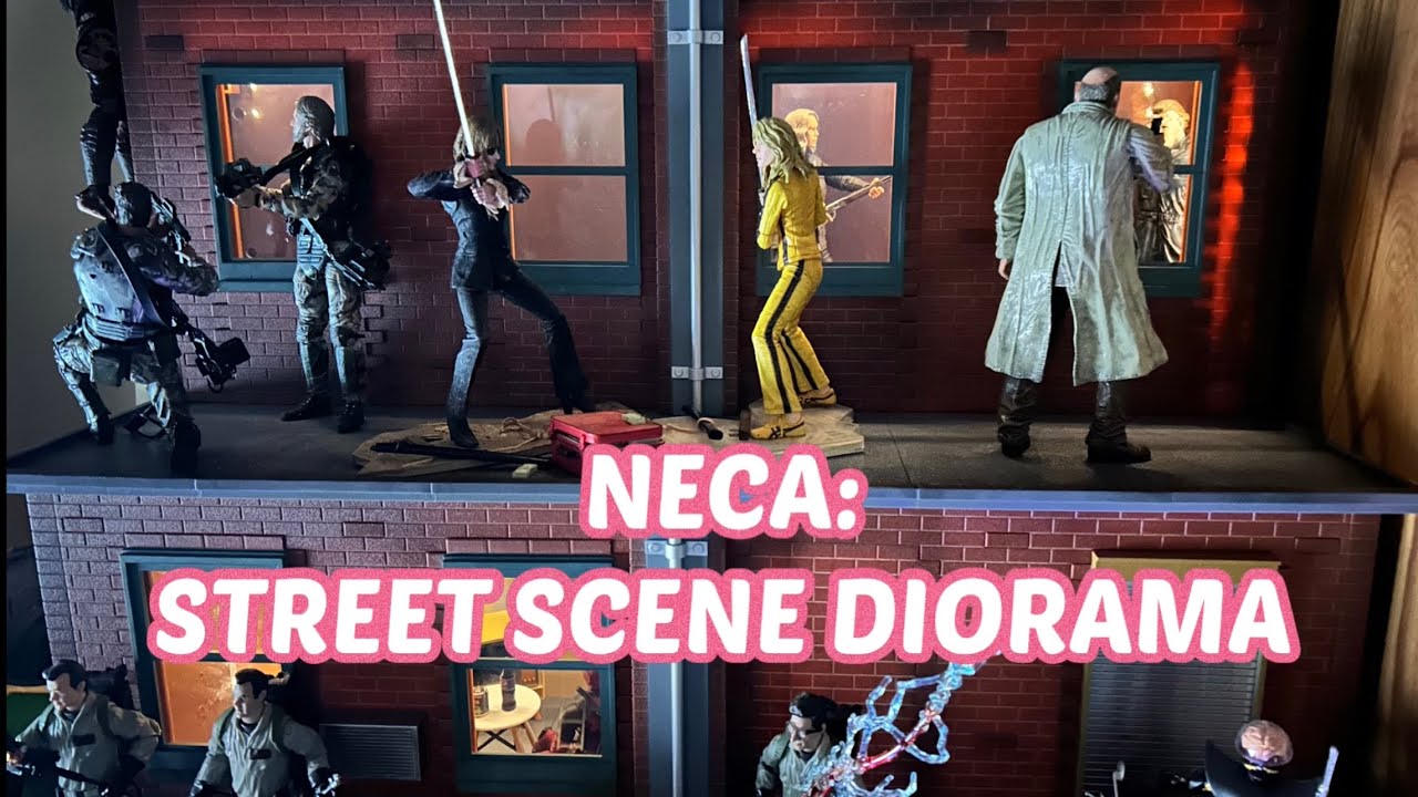 NECA:STREET SCENE DIORAMA / NECAストリートシーン　ジオラマだよー‼️
