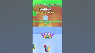 Checking my mailbox day 1! #roblox #petsim99 #petsimulator