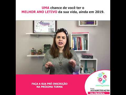 PRÉ-INSCRIÇÕES CAP [Clarissa Pereira Pedagoga]