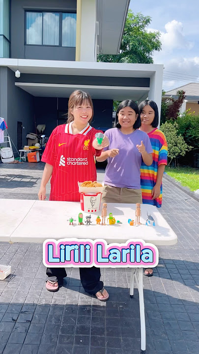 “Sing a Song“Lirili Larila, Chimpanzeni Bananini, Thung Thung Thung Sahur