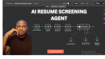 How to Automate Resume Screening with n8n + AI | Full Workflow Tutorial