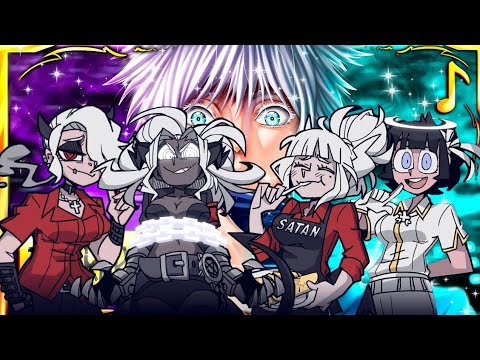 🥀Garotas de 𝐇𝐄𝐋𝐋𝐓𝐀𝐊𝐄𝐑 reagindo ao rap Vazio Roxo │ Satoru Gojo (Jujutsu Kaisen) │ TK RAPS🥀