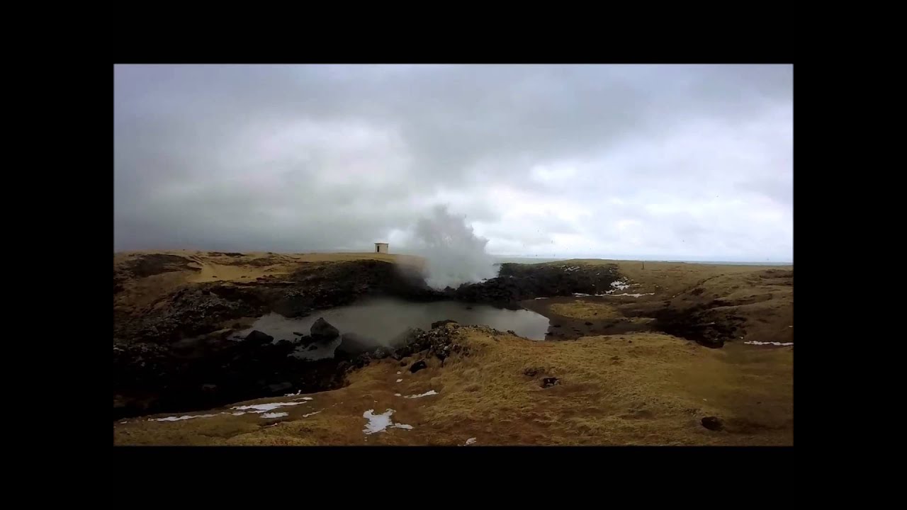 Blowholes Arnarstapi Snæfellsnes Peninsula ICELAND Coastal Geography